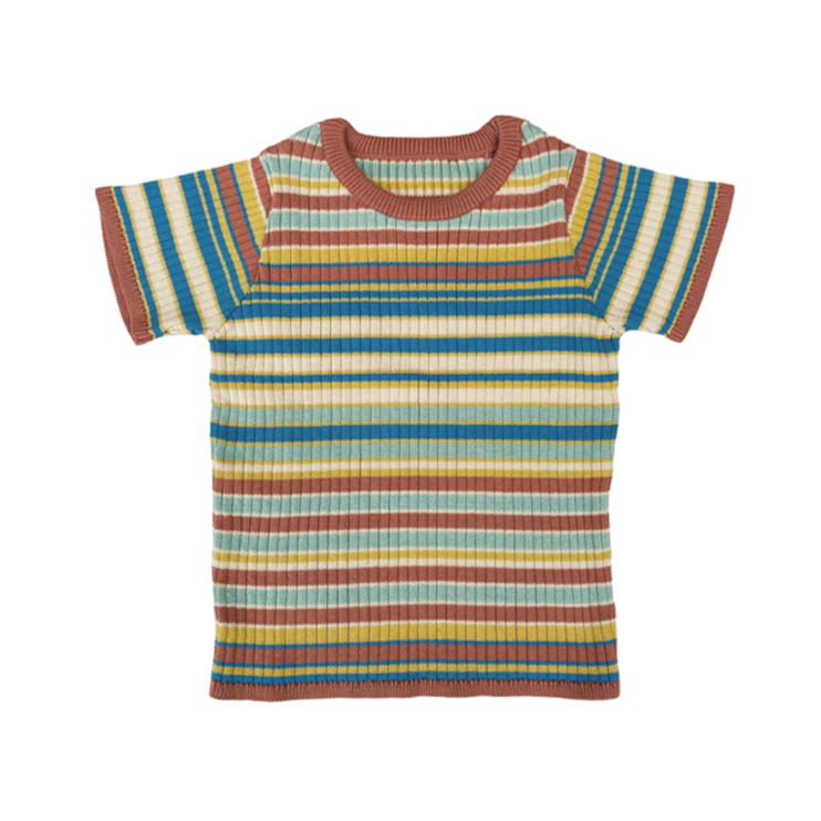 <MABLI> SOLVA TEE - BOARDWALK STRIPE（12M-8Y）