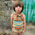 Gallery viewerに画像を読み込む, <MABLI> SOLVA BLOOMERS - BOARDWALK STRIPE（12M-2Y）
