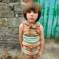 Gallery viewerに画像を読み込む, <MABLI> SOLVA BLOOMERS - BOARDWALK STRIPE（12M-2Y）
