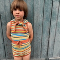 Gallery viewerに画像を読み込む, <MABLI> SOLVA VEST - BOARDWALK STRIPE（12M-6Y）
