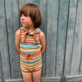 Gallery viewerに画像を読み込む, <MABLI> SOLVA BLOOMERS - BOARDWALK STRIPE（12M-2Y）
