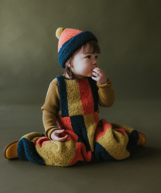 <MABLI>CORNELI BEANIE - PAINT PALETTE（6M-12Y）-MABLI-SUNNAO