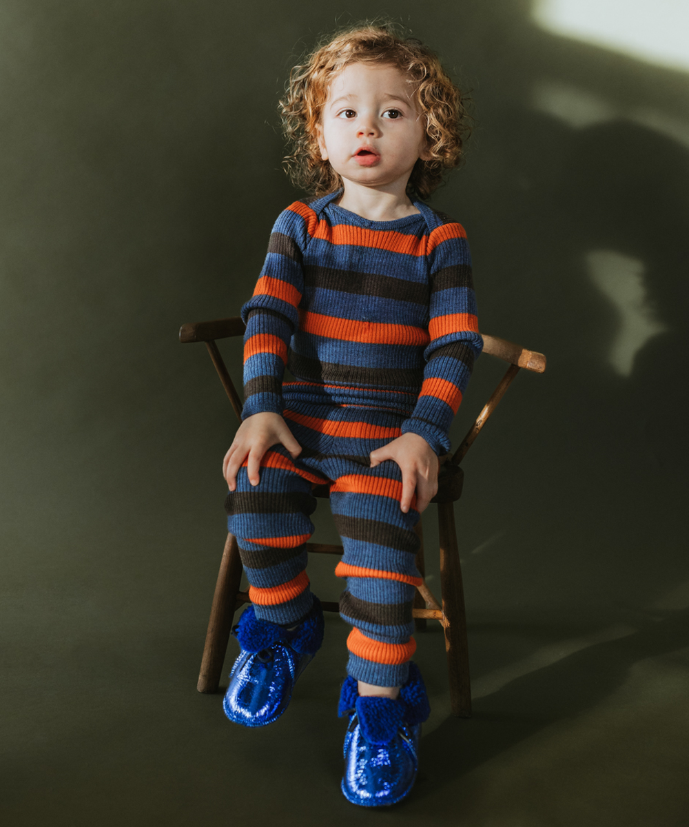 <MABLI>SYLFAEN SKINNY LEGS - DENIM STRIPE  (18M-6Y)