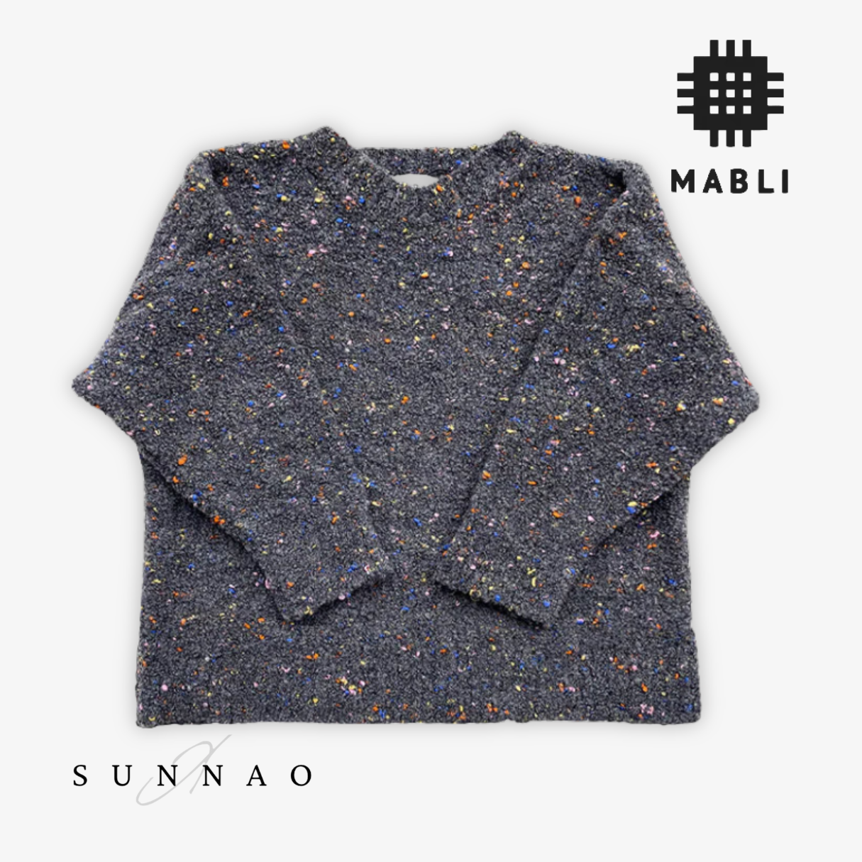 <MABLI> SPRINKLES PULLOVER - SOOT SPRITE