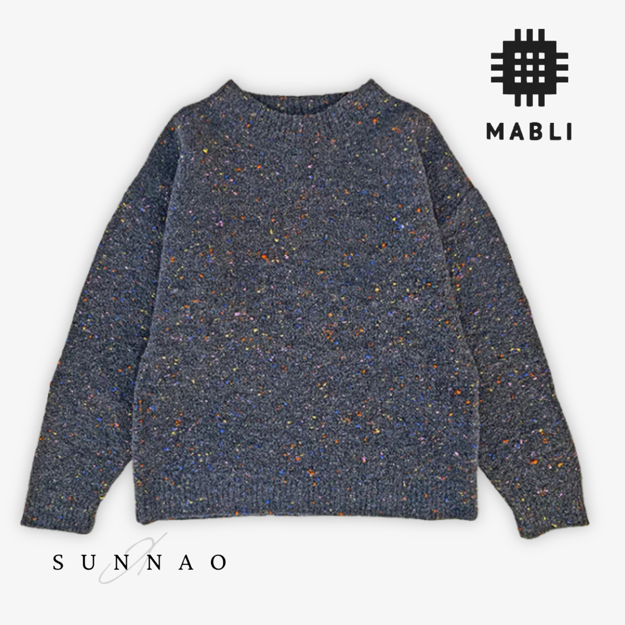 <MABLI> SPRINKLES PULLOVER - SOOT SPRITE
