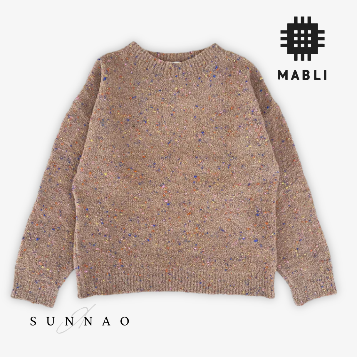 <MABLI> SPRINKLES PULLOVER - RAINBOW EARTH