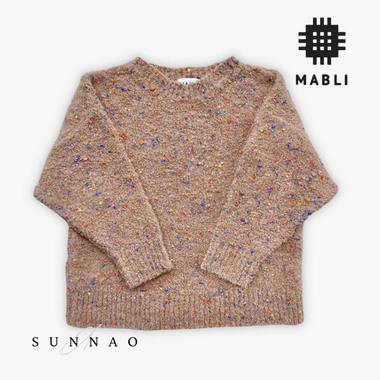 <MABLI> SPRINKLES PULLOVER - RAINBOW EARTH