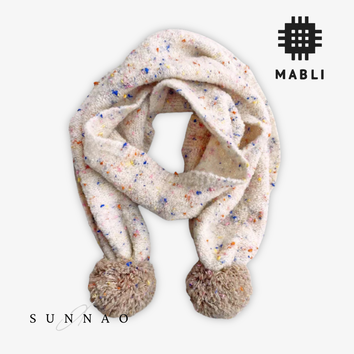 <MABLI> SPRINKLES SCARF - KONPEITO