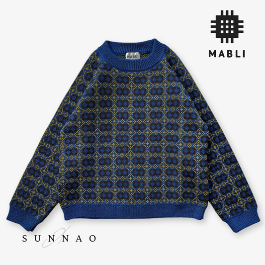 【予約】<MABLI> BRAE PULLOVER - DEEP SEA - DROP1
