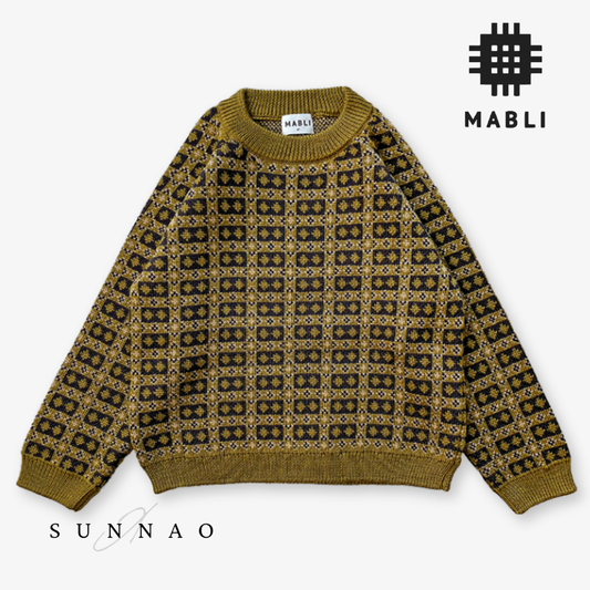 【予約】<MABLI> BRAE PULLOVER - GOLDEN OLIVE - DROP1