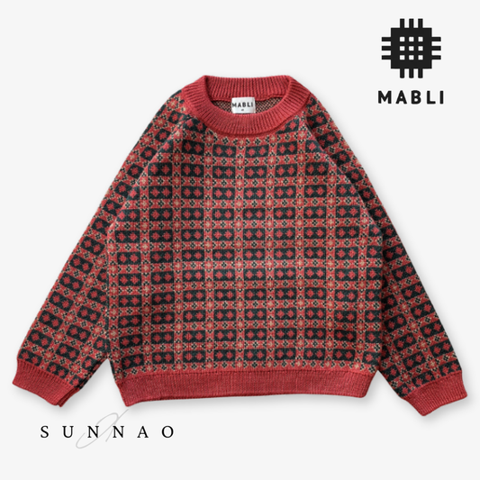 【予約】<MABLI> BRAE PULLOVER - WINTER ROSE - DROP1