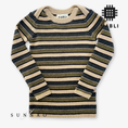 Gallery viewerに画像を読み込む, 【予約】<MABLI> SYLFAEN SKINNY RIB - BISCOTTI STRIPE - DROP1

