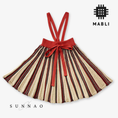 Gallery viewerに画像を読み込む, 【予約】<MABLI> GWENNAN SKIRT - RUBY STRIPE - DROP1
