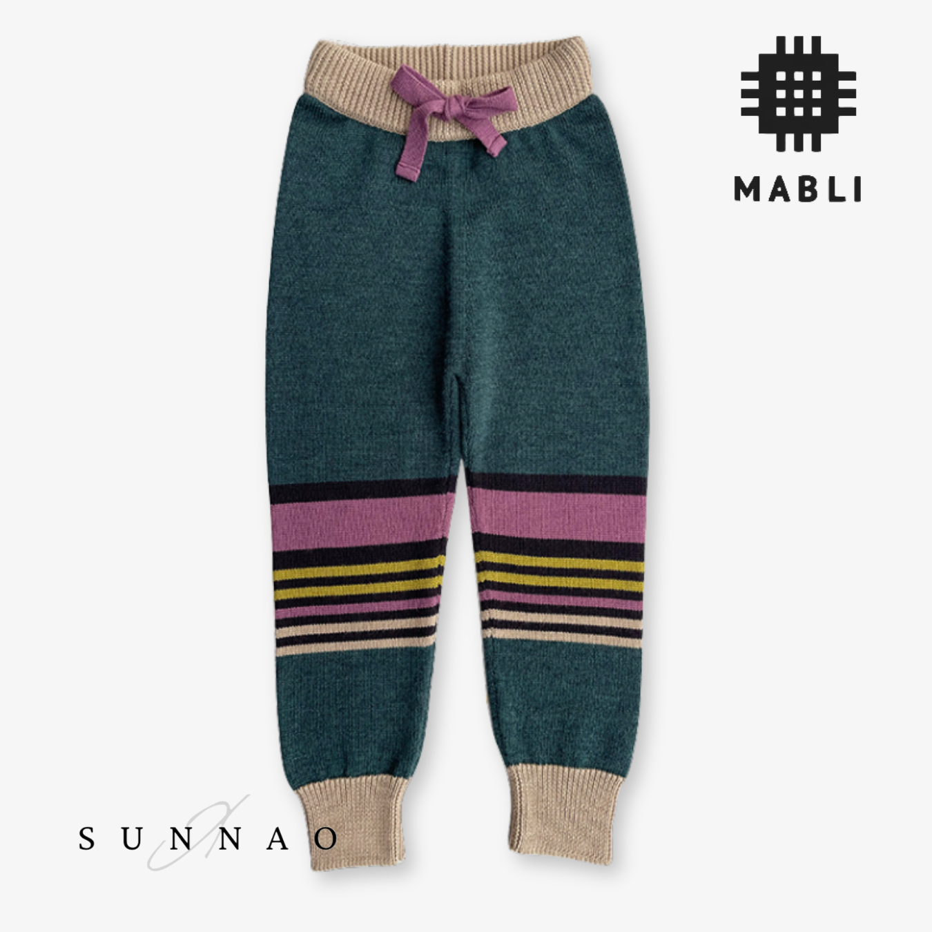 【予約】<MABLI> SGÏO PANTS - PINE MELANGE - DROP1