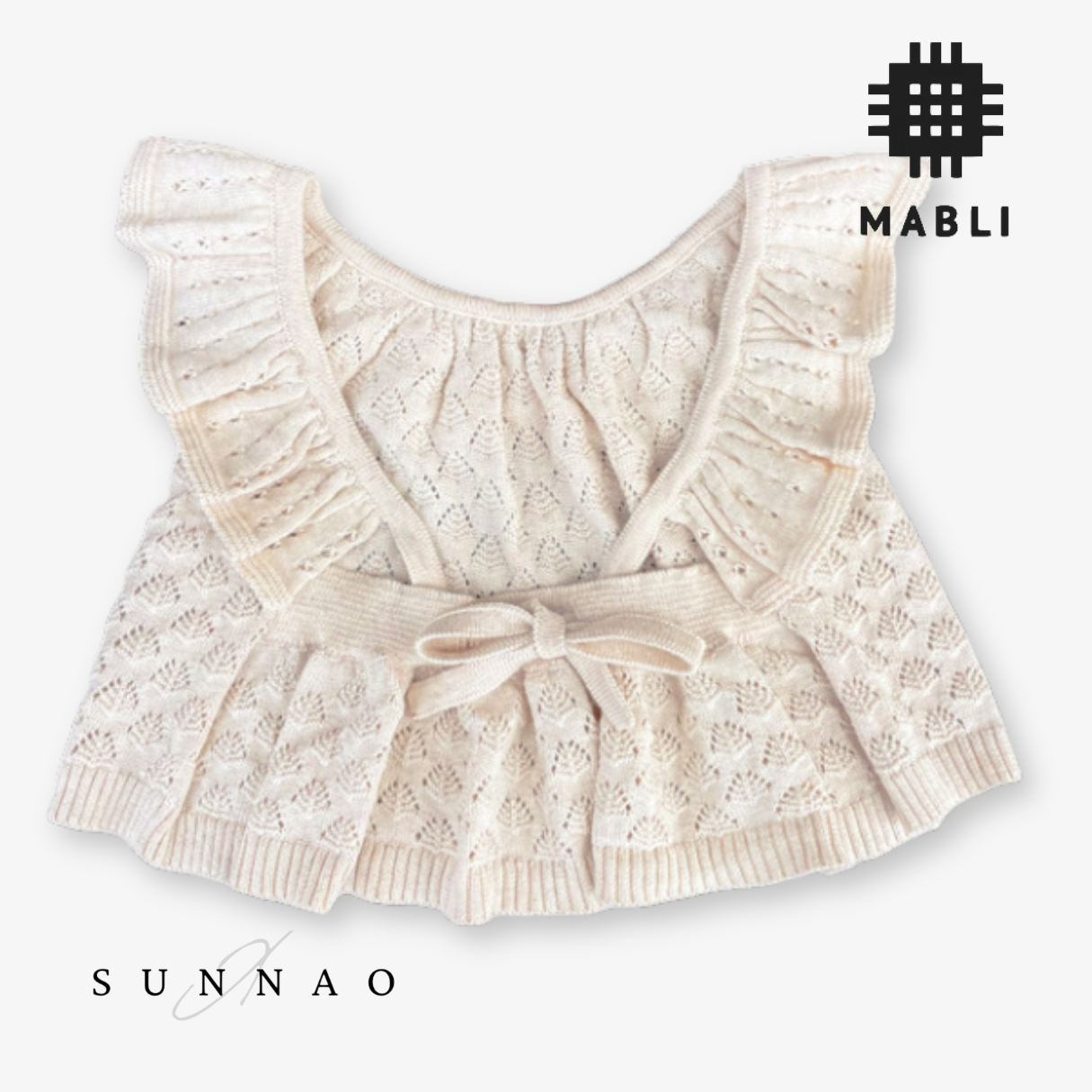 <MABLI> ELENA VEST - SHELL MELANGE - DROP2　