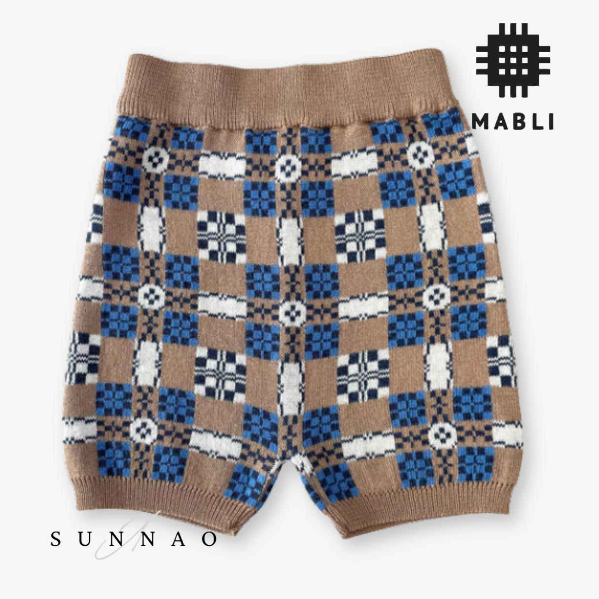 <MABLI> PICNIC SHORTS - CARAMEL - DROP1