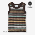 Load image into Gallery viewer, <MABLI> CARAVAN VEST - TREE HOUSE STRIPE - DROP2　
