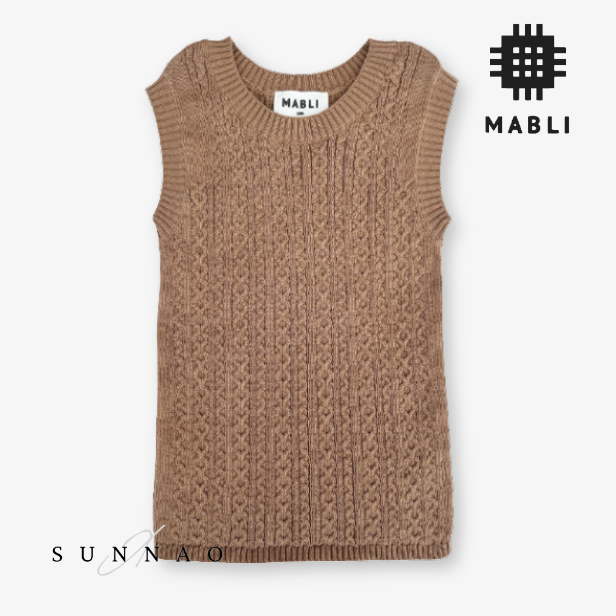 <MABLI> TONNOG VEST - PORTOBELLO - DROP2　