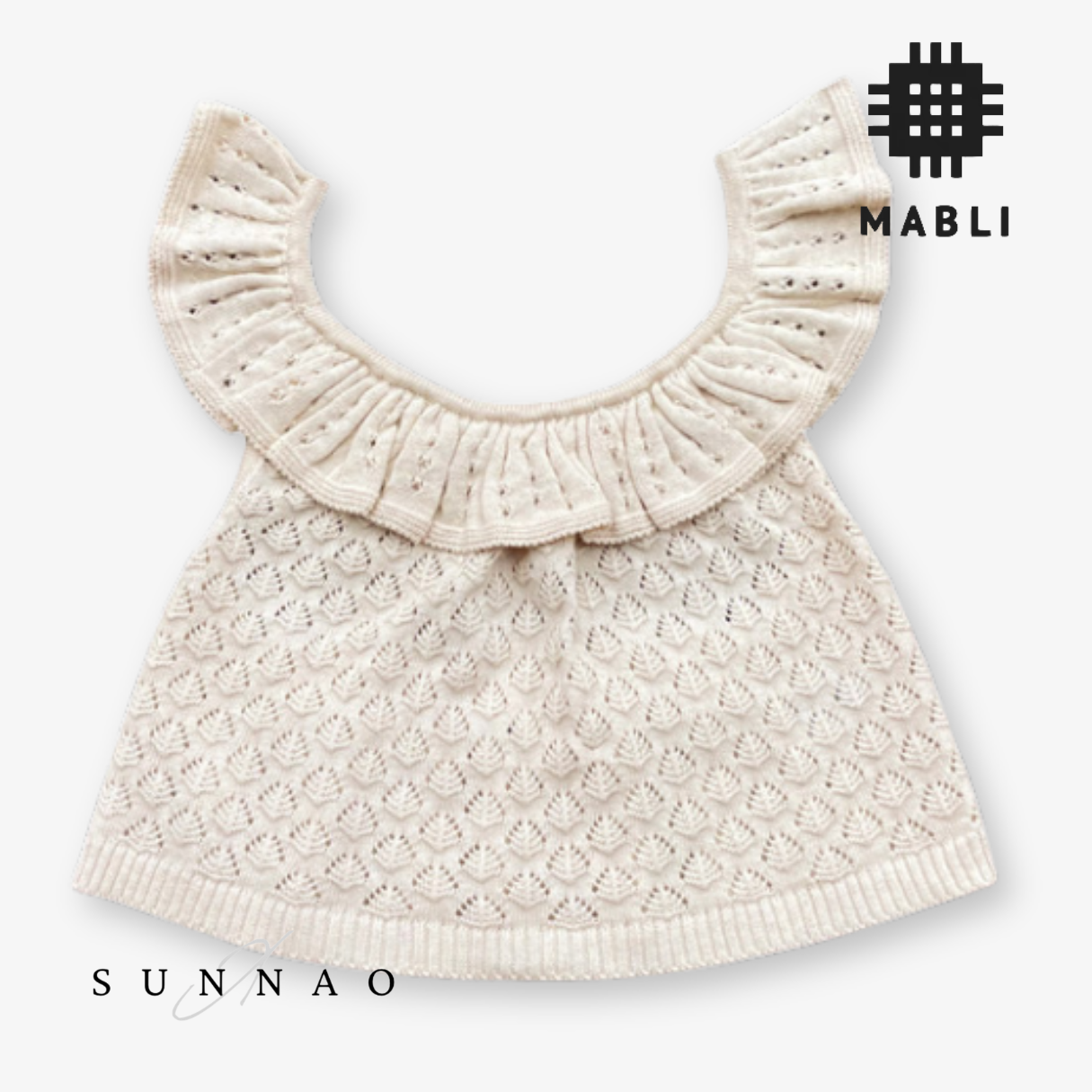 <MABLI> ELENA VEST - SHELL MELANGE - DROP2　