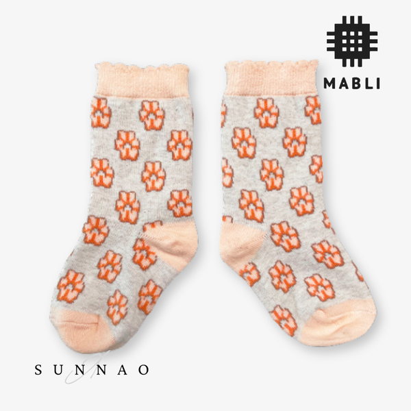 【予約販売】<MABLI> DONUT SHORT SOCKS - BLUSH - DROP2　