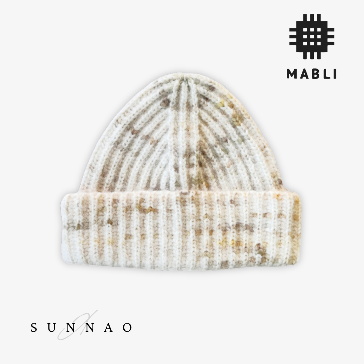 <MABLI>BLEWOG BEANIE - Moss Speckle