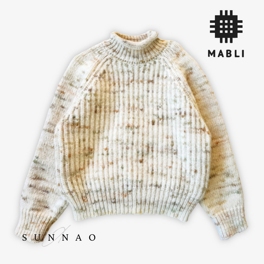 <MABLI> BLEWOG PULLOVER - Moss Speckle