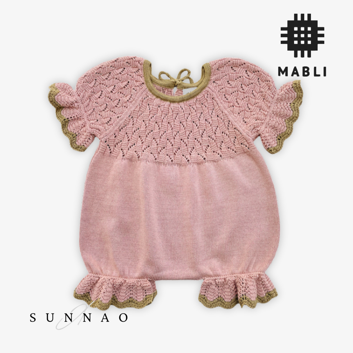 <MABLI> Awena Romper - Pink Earth