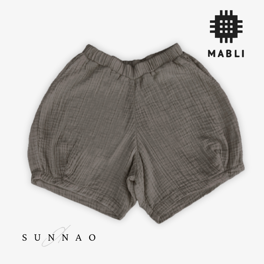 MABLI CRINKLE SHORTS - KOALA (18M-8Y)