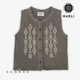 将图像加载到画廊查看器中, <MABLI> FOLK VEST - KOALA
