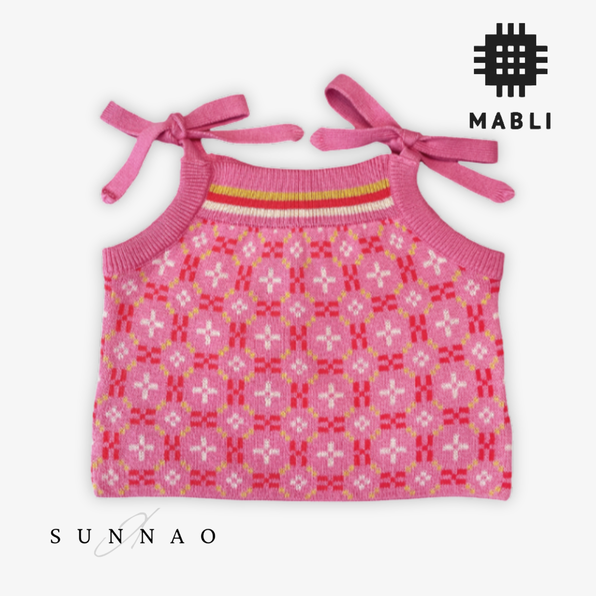<MABLI> Petal Vest - Rose