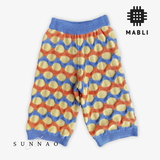 <MABLI> Tonnau Pants - Melon/Yuzu/Chambray Blue