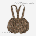 Gallery viewerに画像を読み込む, 【予約】<Maison marelle> Bloomer straps TERNES - tartan brown
