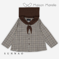 Gallery viewerに画像を読み込む, <Maison marelle> Shirt MONGE - brown collar　
