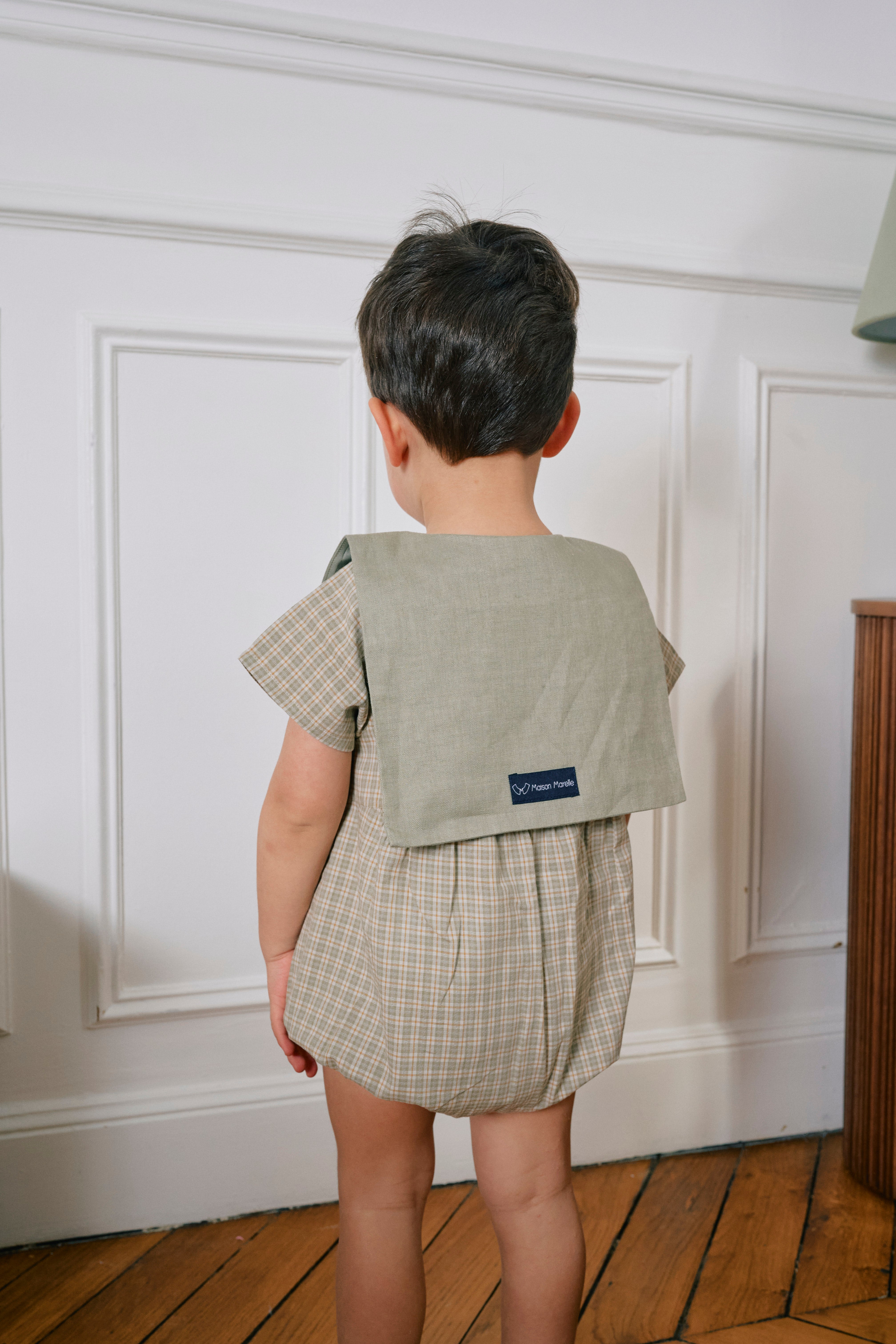 Maison Marelle メゾンマレル　半袖ロンパース Maison Marelle 】Romper BAC | upendi