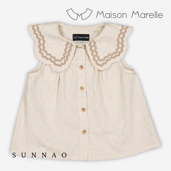 【予約】<Maison marelle> Shirt BAUME- beige linen