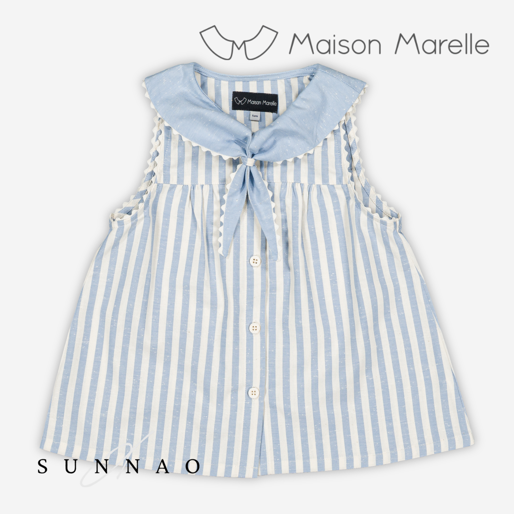 Maison Marelle メゾンマレル 半袖ロンパース Maison MarelleRomper