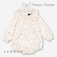 Load image into Gallery viewer, 【オーダー会/送料無料】<Maison marelle> Romper ALMA - dusty florals

