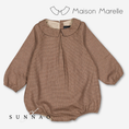 갤러리 뷰어로 이미지로드, 【オーダー会/送料無料】<Maison marelle> Romper BATIGNOLLES - brown houndstooth
