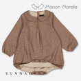 갤러리 뷰어로 이미지로드, 【オーダー会/送料無料】<Maison marelle> Romper BATIGNOLLES - brown houndstooth
