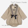 将图像加载到画廊查看器中, 【オーダー会/送料無料】<Maison marelle> Romper ODEON - heathered oatmeal
