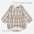 갤러리 뷰어로 이미지로드, 【オーダー会/送料無料】<Maison marelle> Romper BASILE - beige tartan
