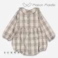 갤러리 뷰어로 이미지로드, 【オーダー会/送料無料】<Maison marelle> Romper BASILE - beige tartan
