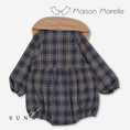 将图像加载到画廊查看器中, 【オーダー会/送料無料】<Maison marelle> Romper LOTA - blue tartan
