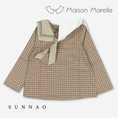 갤러리 뷰어로 이미지로드, 【オーダー会/送料無料】<Maison marelle> Blouse CHOISY- olive check
