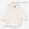 Load image into Gallery viewer, 【オーダー会/送料無料】<Maison marelle> Romper ALMA - dusty florals
