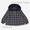 갤러리 뷰어로 이미지로드, 【オーダー会/送料無料】<Maison marelle> Blouse NOLLET - blue tartan

