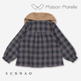 갤러리 뷰어로 이미지로드, 【オーダー会/送料無料】<Maison marelle> Blouse NOLLET - blue tartan
