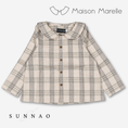 갤러리 뷰어로 이미지로드, 【オーダー会/送料無料】<Maison marelle> Shirt MONCEAU - beige tartan
