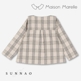 갤러리 뷰어로 이미지로드, 【オーダー会/送料無料】<Maison marelle> Shirt MONCEAU - beige tartan

