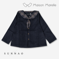 갤러리 뷰어로 이미지로드, 【オーダー会/送料無料】<Maison marelle> Blouse MONGE - velvet blue
